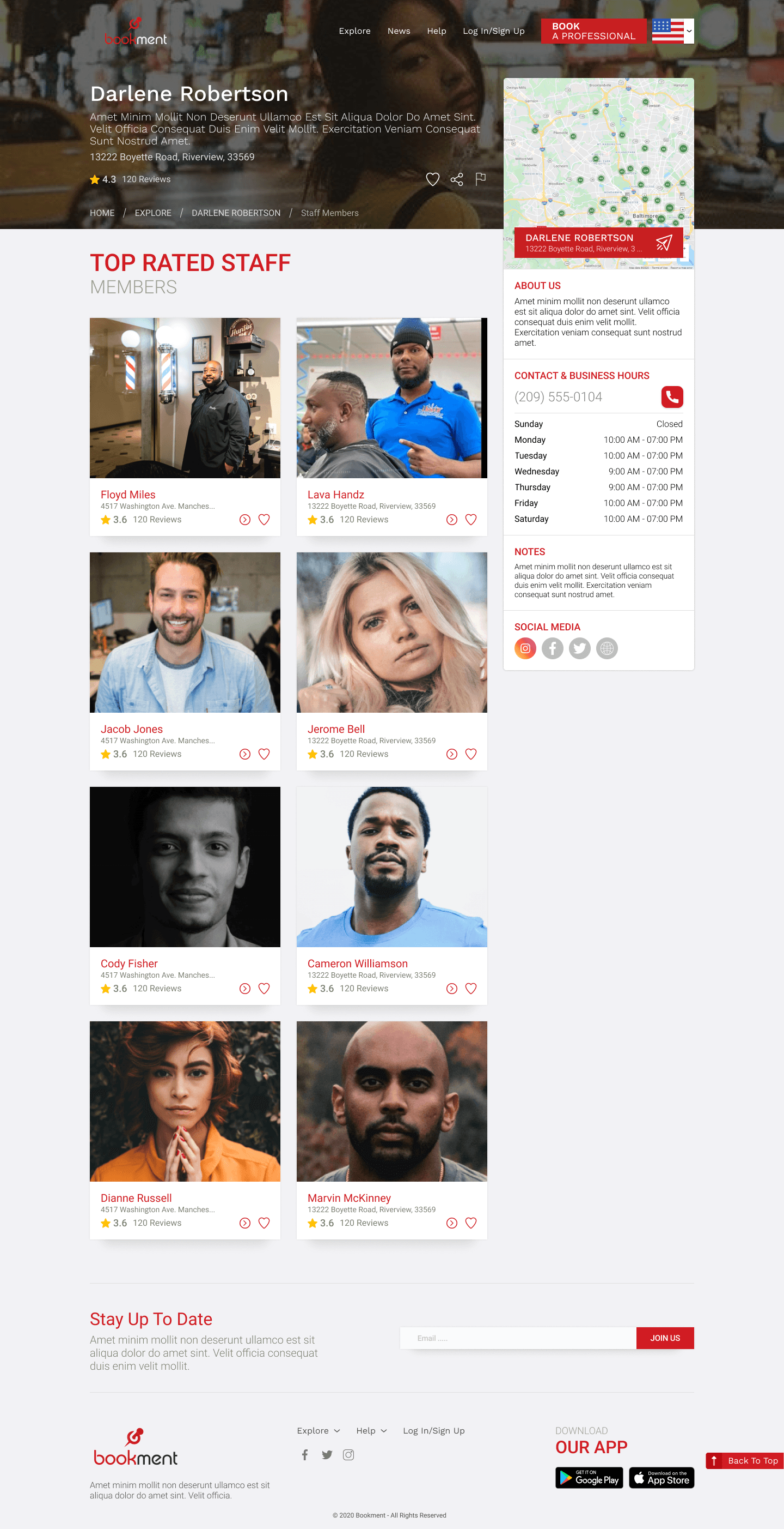Provider staff — book a specific team member