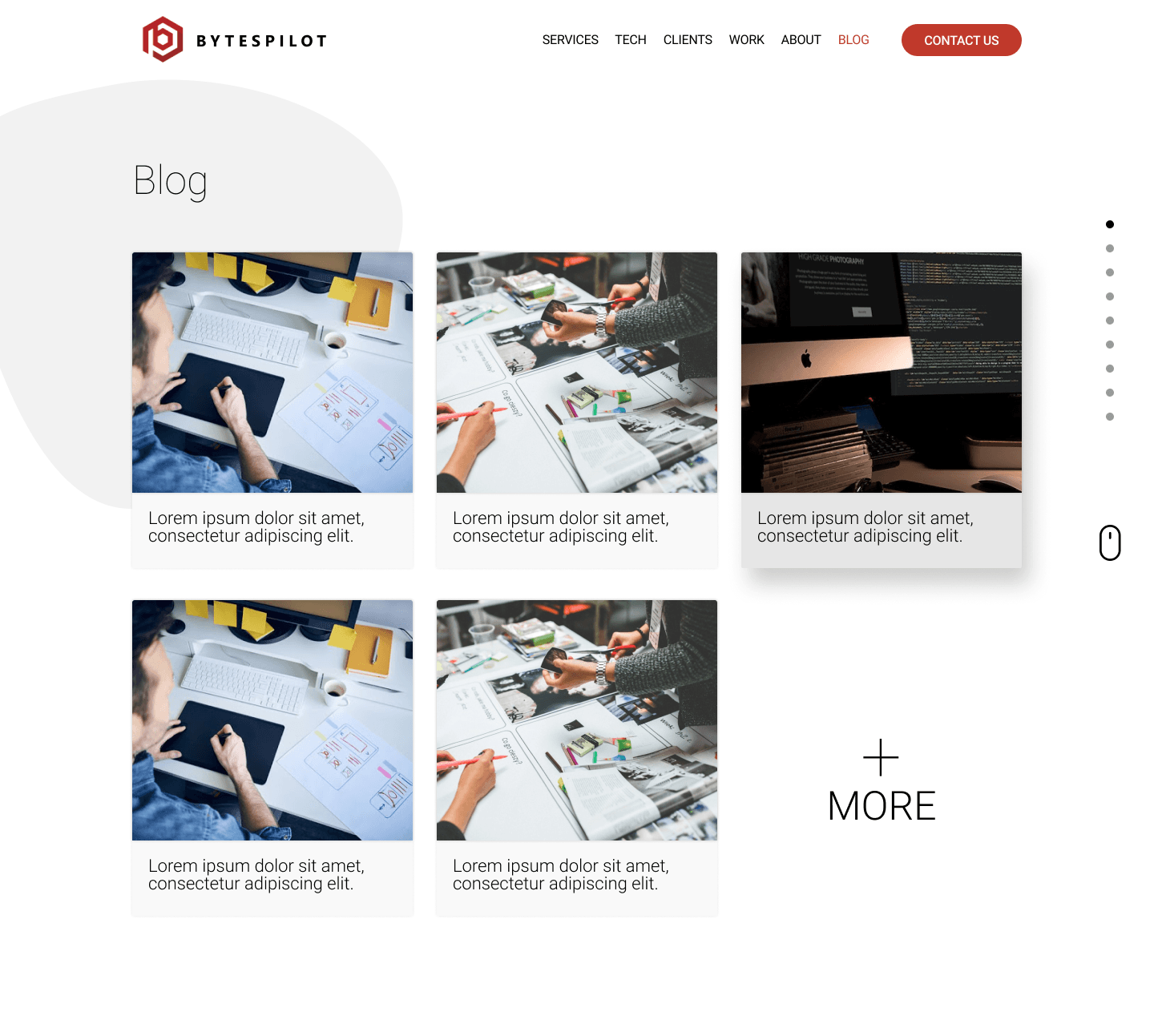Blog listing