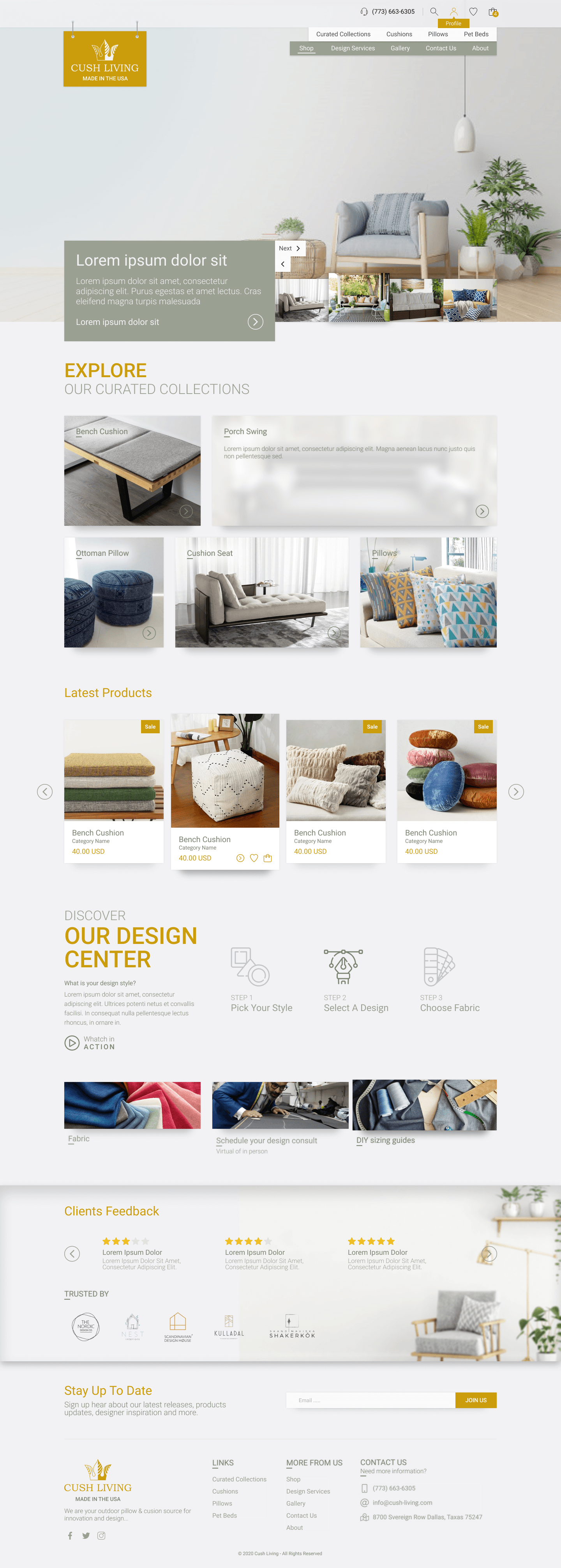 Cushions Wizard — desktop