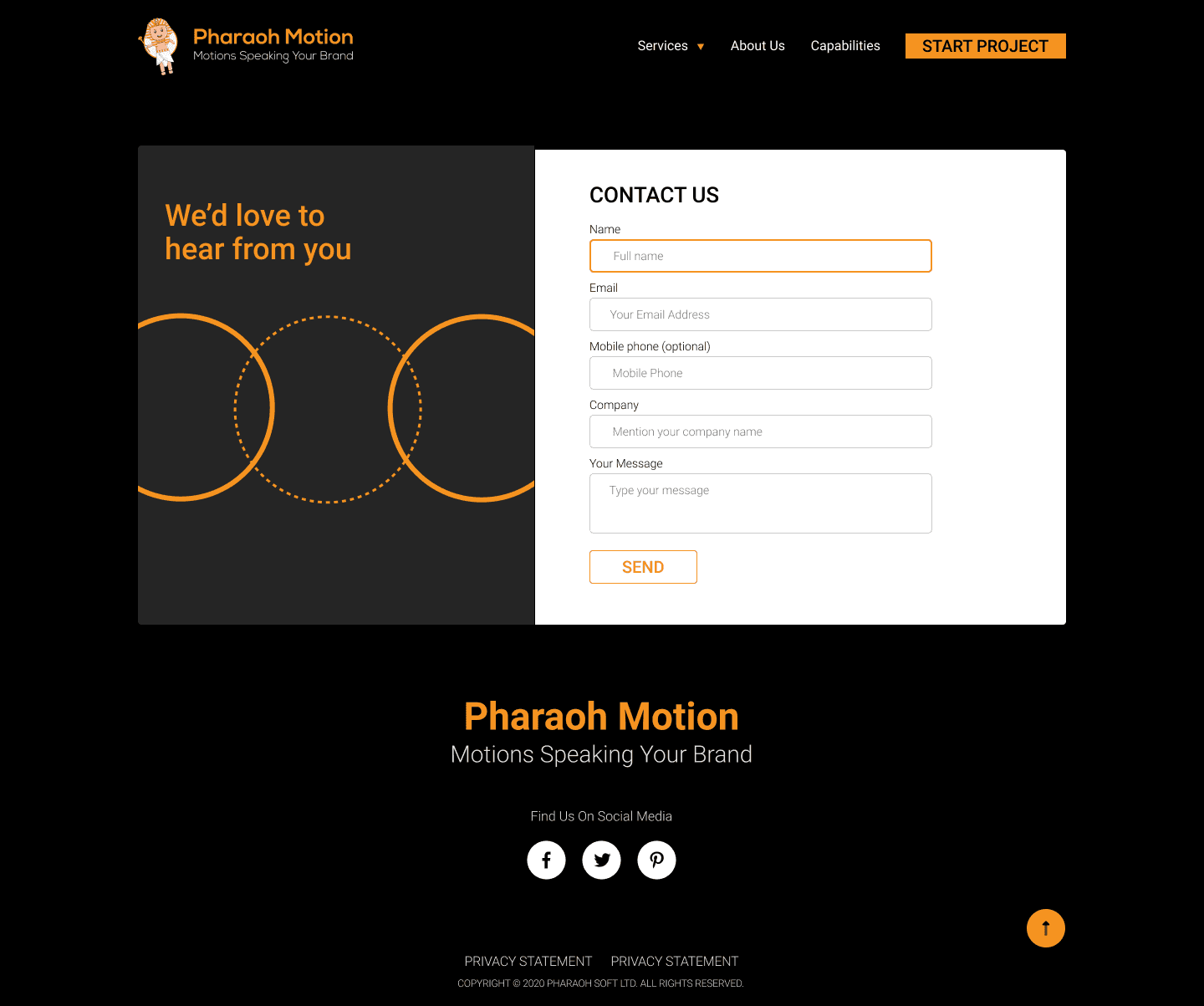 Contact us